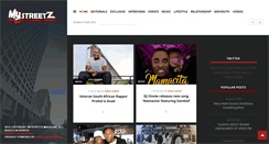 Desktop Screenshot of mystreetzmag.com